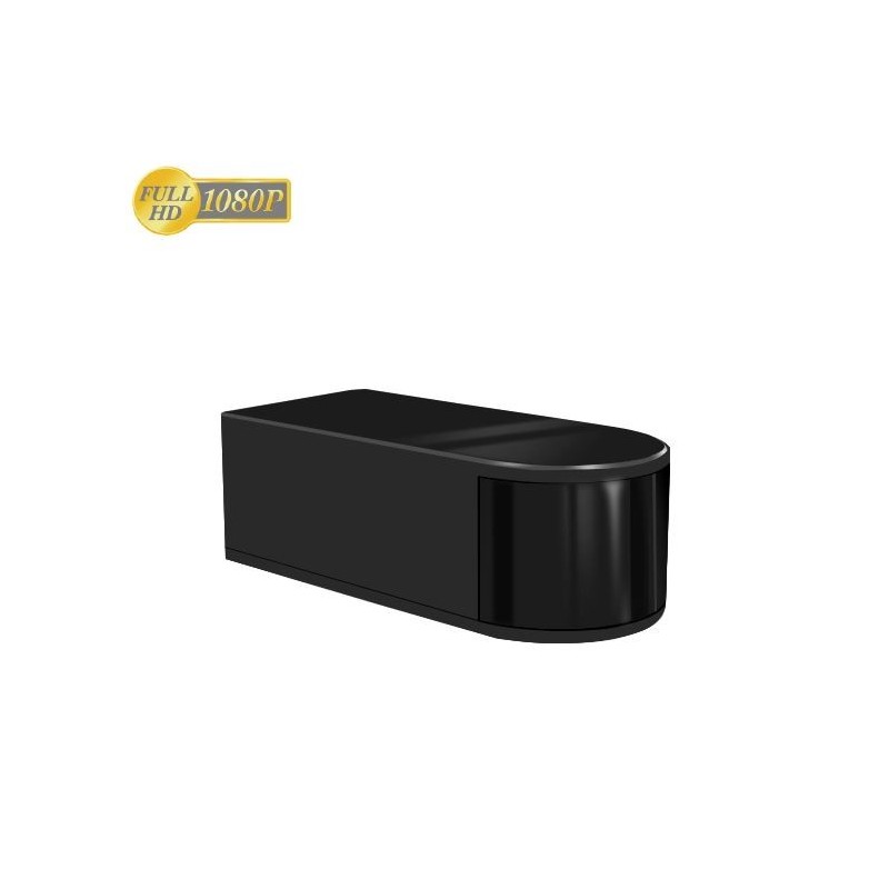 Mini Boite Noire avec Camera IP Wifi Pilotable sur 180° Full HD 1080P autonome